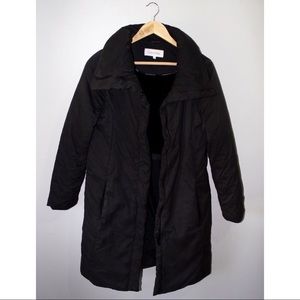 Calvin Klein Long Black Coat